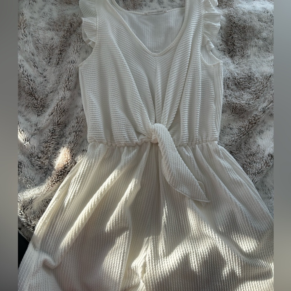 White romper